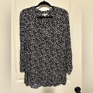 Carolina Belle Black/Gray Blouse